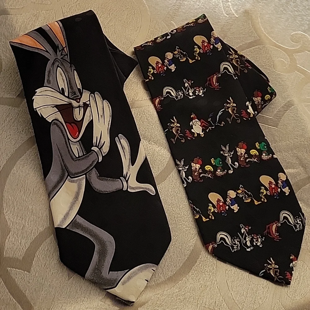 2 Looney Tunes Ties